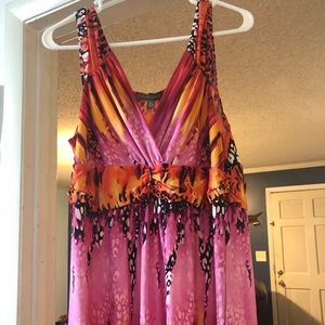 Cheetah multi-color maxi Dress